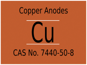 Anodes van koper metaal