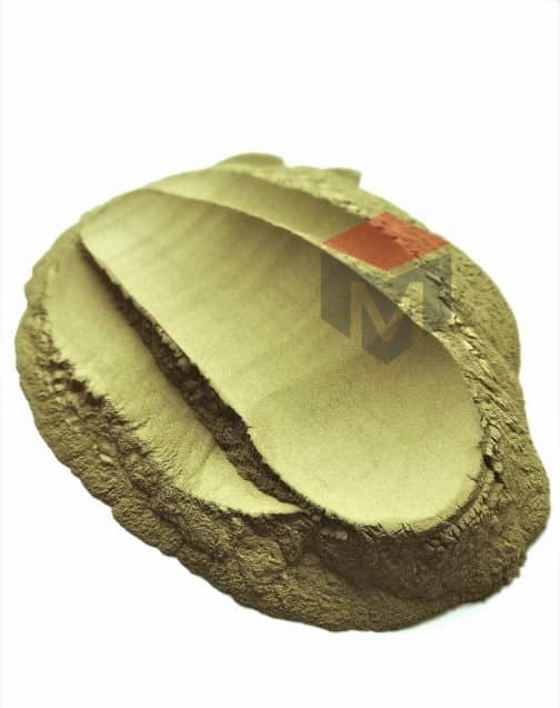 Messingpoeder 45 µm / 325 mesh / 0,045 mm / Cu 70% + Zn 30% Groen